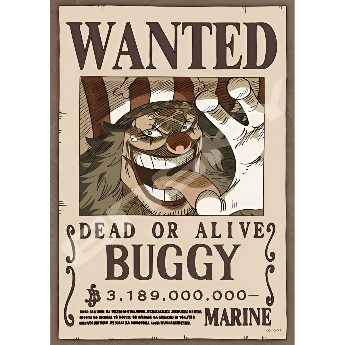 One Piece Puzzle: Ensky Puzzle- Four Emperors "Buggy the Clown" (PREORDER)