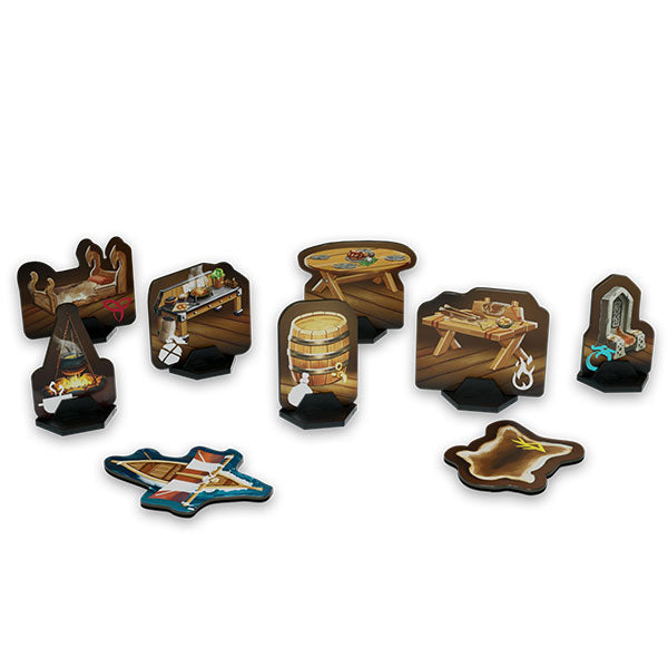Valheim: Wooden Standee- Furniture Pack