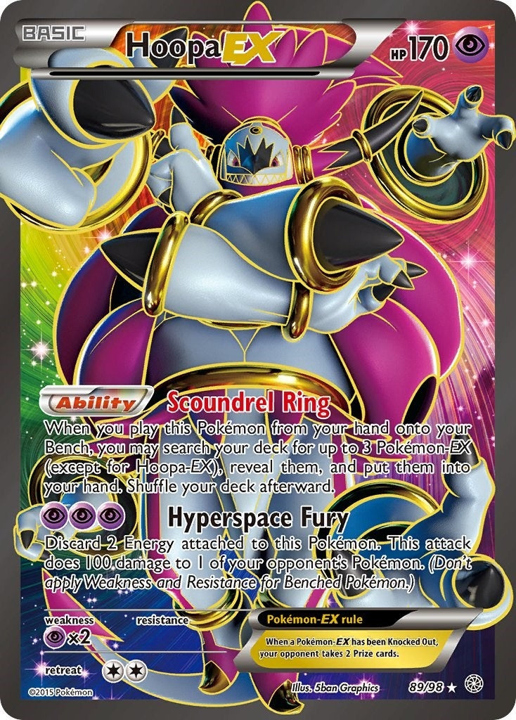 Image for Hoopa EX (89 Full Art) (89) (AOR)