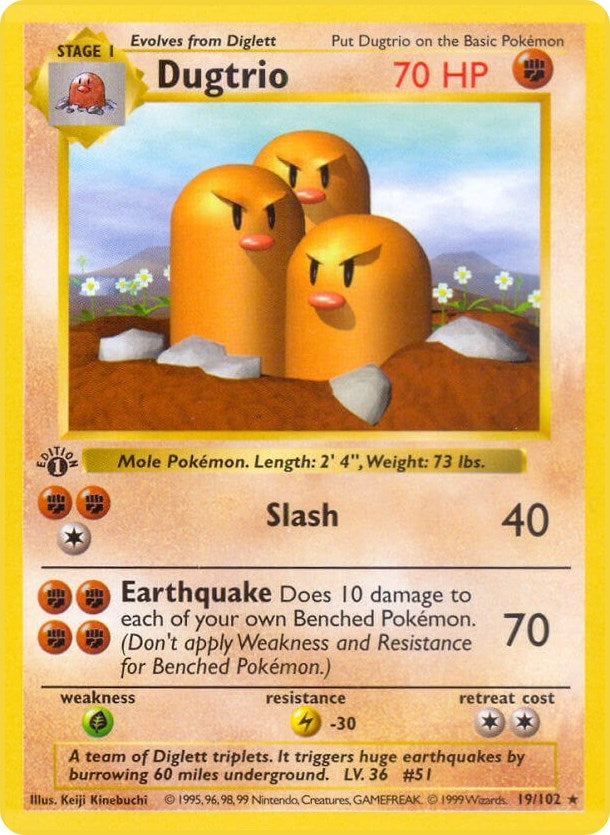 Image for Dugtrio (19) (BSS)