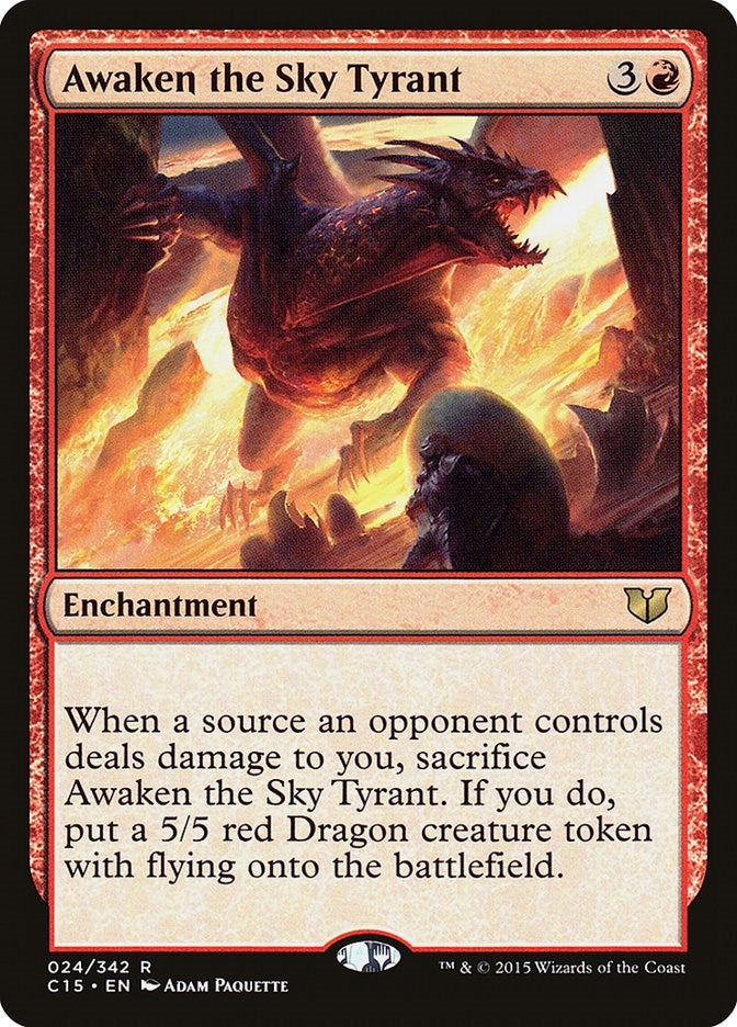 Image for Awaken the Sky Tyrant (24) (C15)