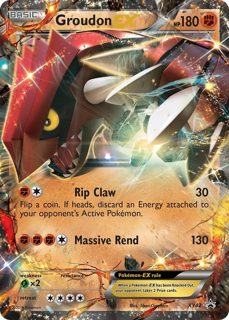 Image for Groudon EX (42) (PR)
