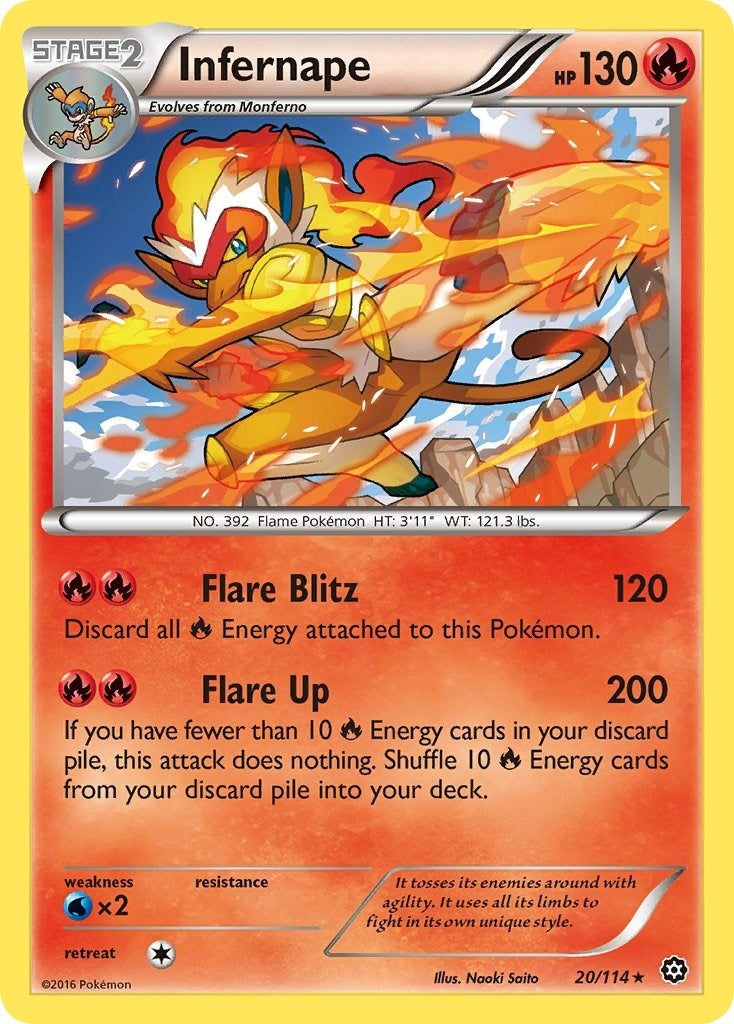 Image for Infernape (20) (STS)