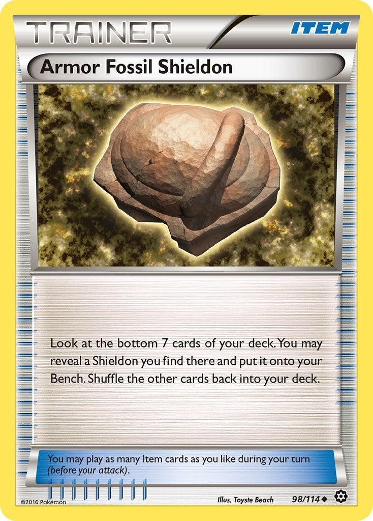 Image for Armor Fossil Shieldon (98) (STS)