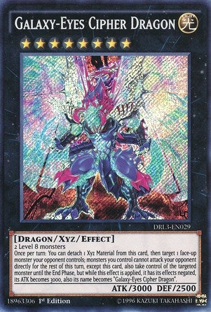 Image for Galaxy-Eyes Cipher Dragon (3029) (DRL3)