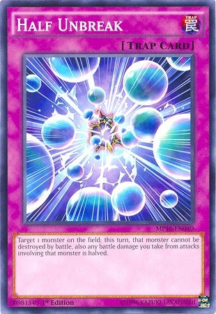 Image for Half Unbreak (16040) (MP16)