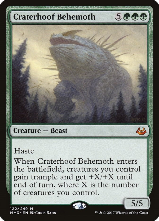 Image for Craterhoof Behemoth (122) (MM3)