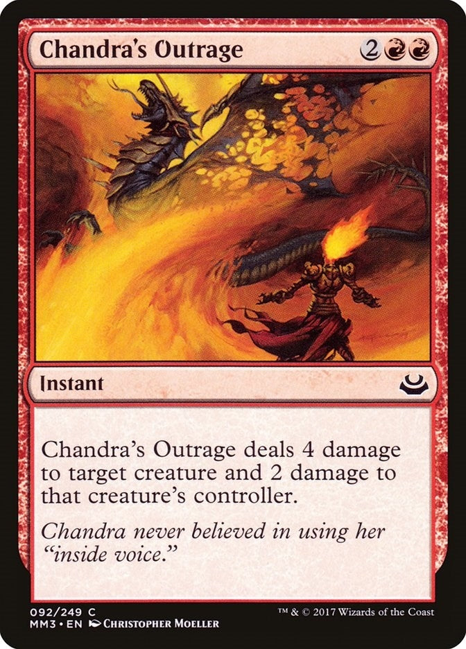Image for Chandra's Outrage (92) (MM3)