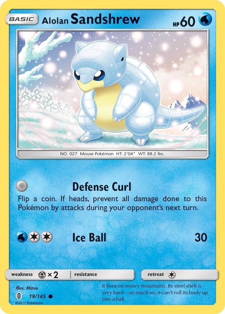 Image for Alolan Sandshrew (19) (SM02)