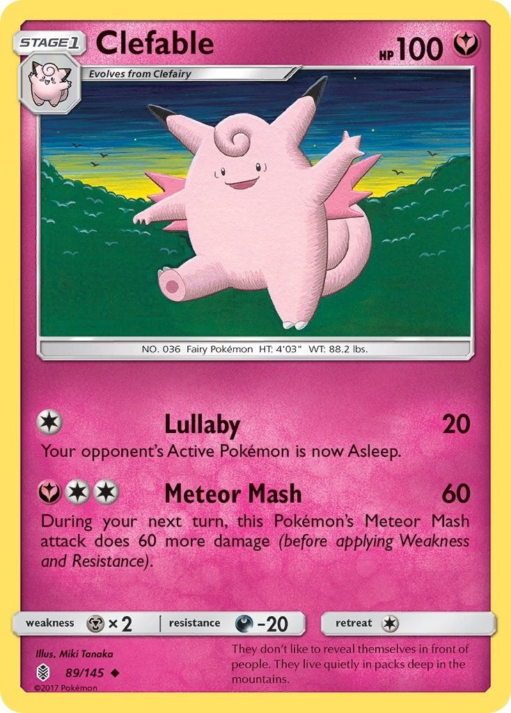 Image for Clefable (89) (SM02)
