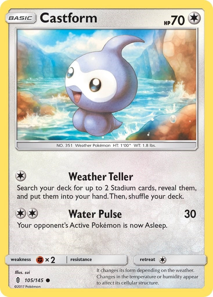 Image for Castform (105) (SM02)