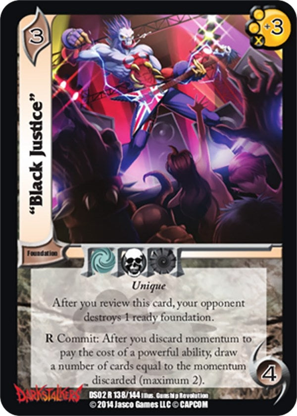 Image for "Black Justice" (138) (DS02)