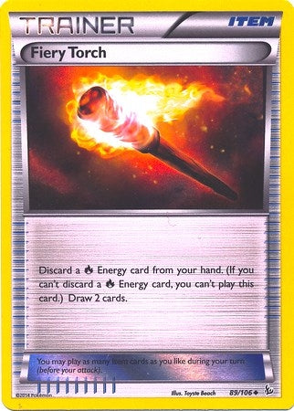 Image for Fiery Torch - 89/106 (Sheen Holo) (89) (MCAP)
