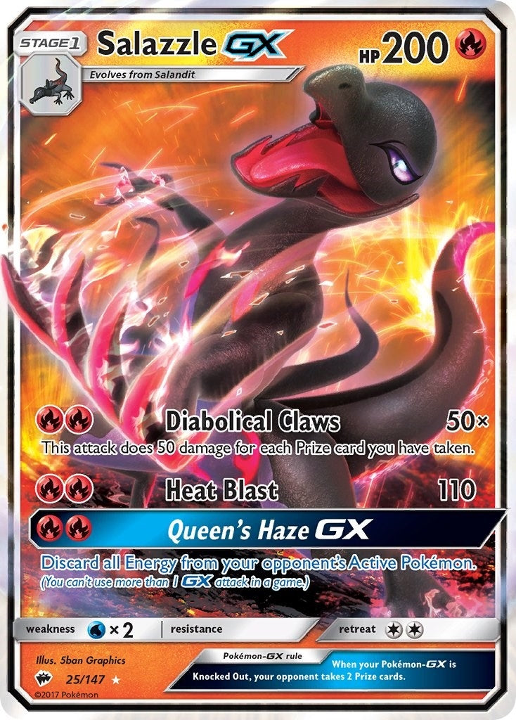 Image for Salazzle GX (25) (SM03)