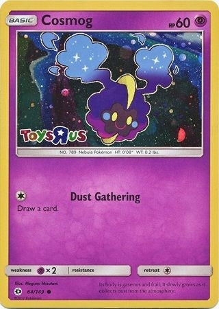 Image for Cosmog - 64/149 (Toys R Us Promo) (64) (MCAP)
