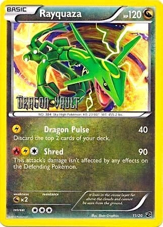 Image for Rayquaza - 11/20 (Dragon Vault) (11) (BLE)