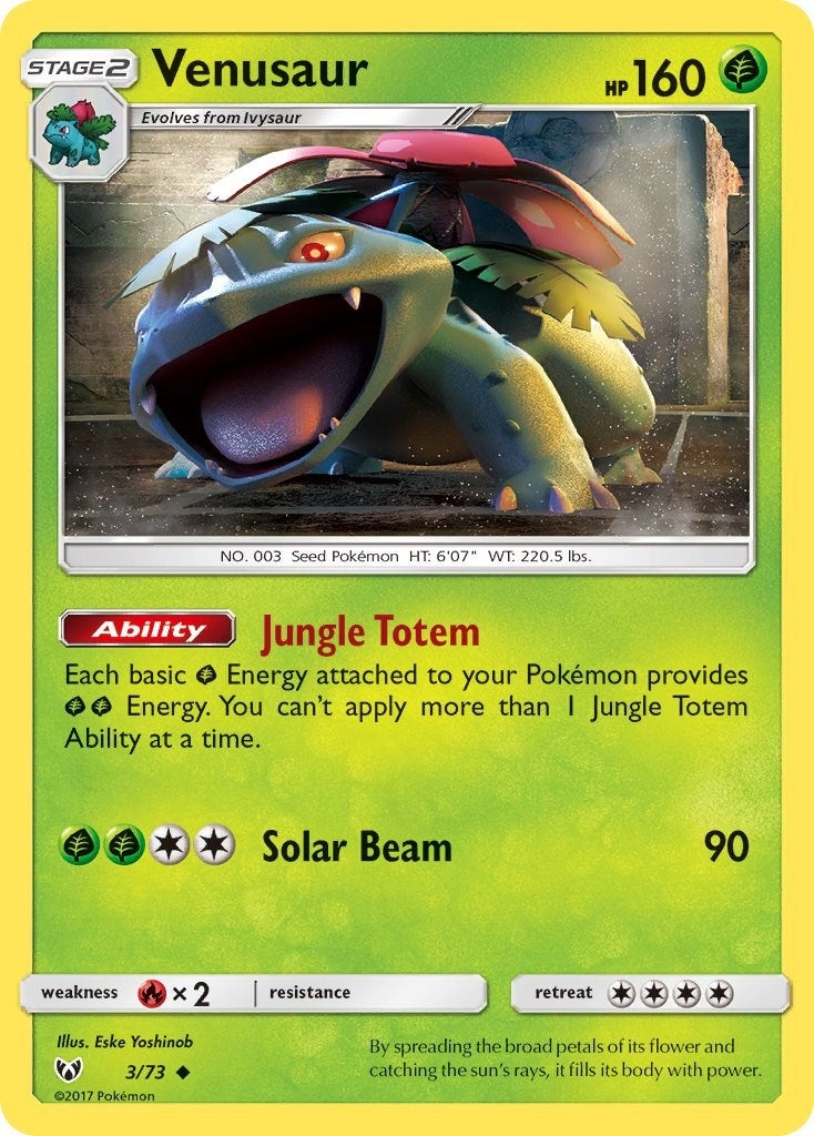Image for Venusaur (3) (SHL)