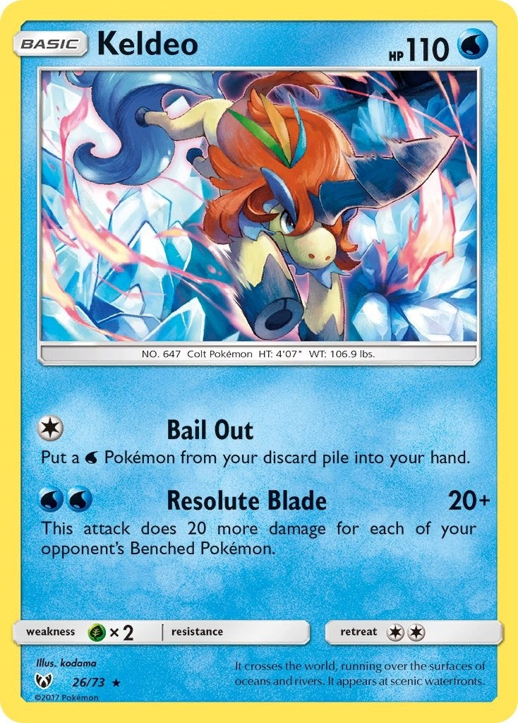 Image for Keldeo (26) (SHL)