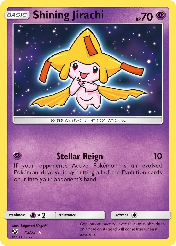 Image for Shining Jirachi (42) (SHL)