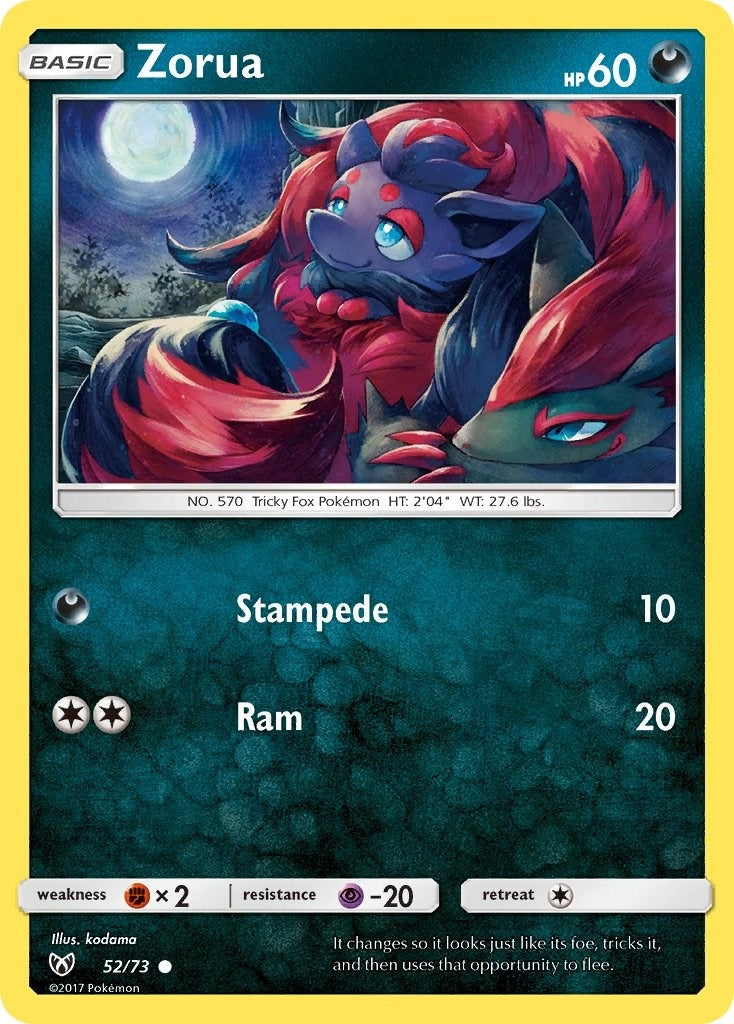 Image for Zorua (52) (SHL)
