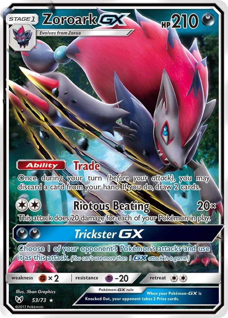Image for Zoroark GX (53) (SHL)