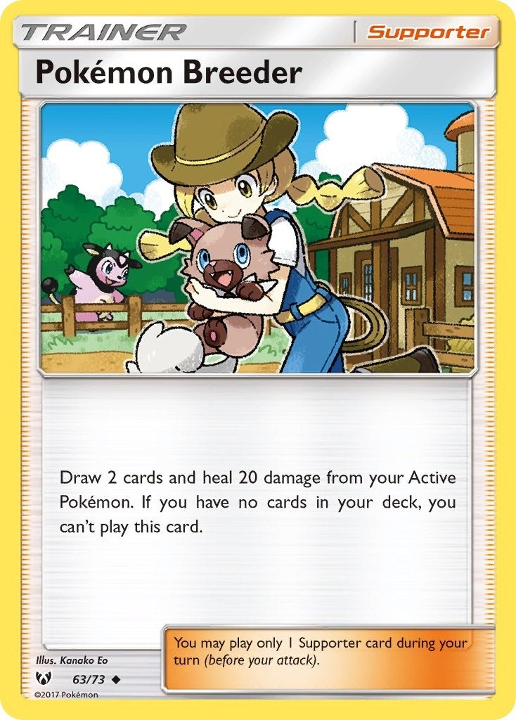 Image for Pokemon Breeder (63) (SHL)