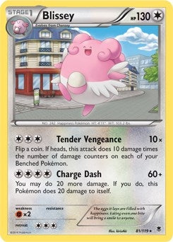 Image for Blissey - 81/119 (Cosmos Holo) (81) (MCAP)