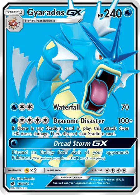 Image for Gyarados GX (Full Art) (101) (SM04)