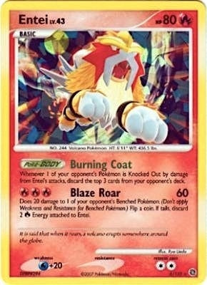 Image for Entei - 4/132 (Cracked Ice Holo) (4) (MCAP)