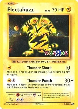 Image for Electabuzz - 41/108 (Toys R Us Promo) (41) (MCAP)