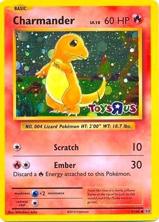 Image for Charmander - 9/108 (Toys R Us Promo) (9) (MCAP)