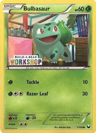 Image for Bulbasaur - 1/108 (Build-A-Bear Workshop Exclusive) (1) (MCAP)