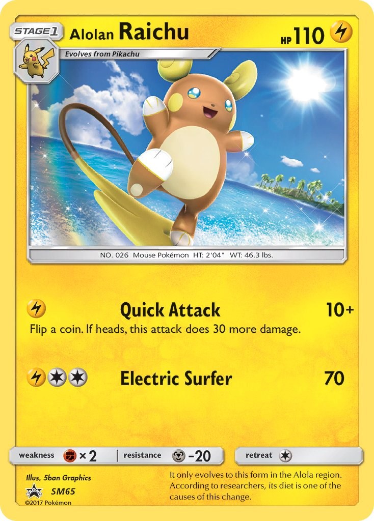 Alolan Raichu - SM65