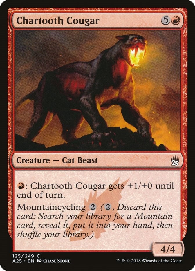 Image for Chartooth Cougar (125) (A25)