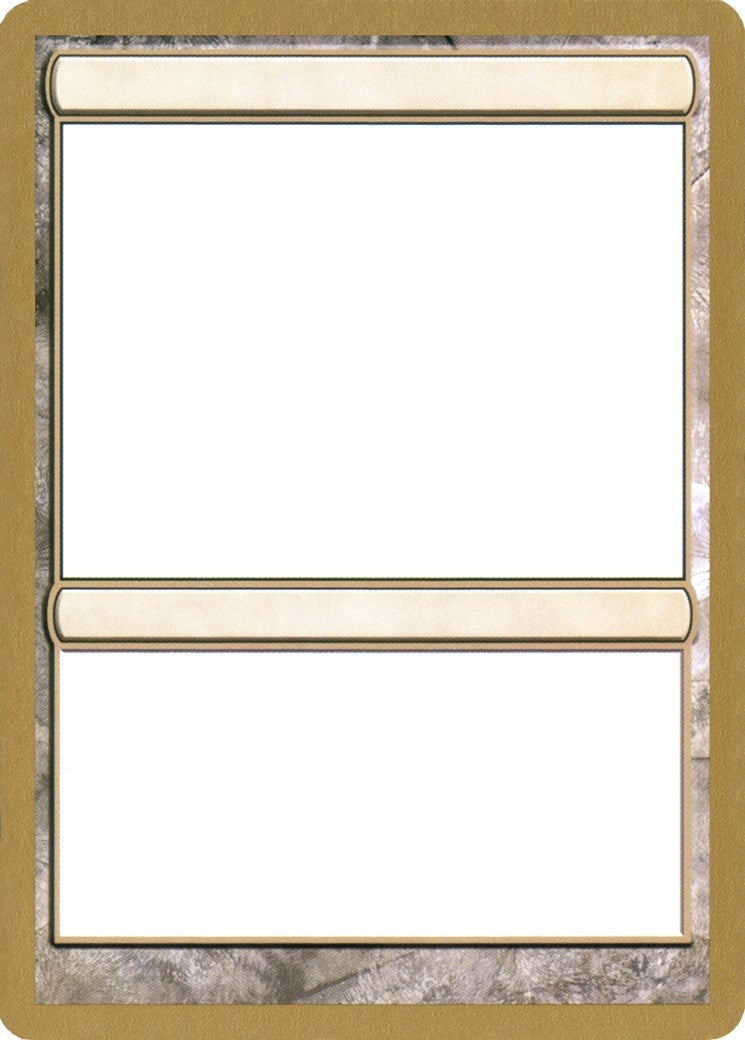 Image for 2004 World Championship Blank Card (WCD)