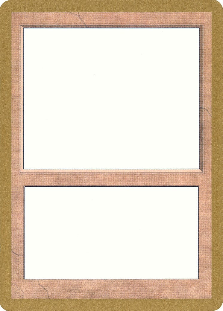 Image for 1999 World Championship Blank Card (WCD)