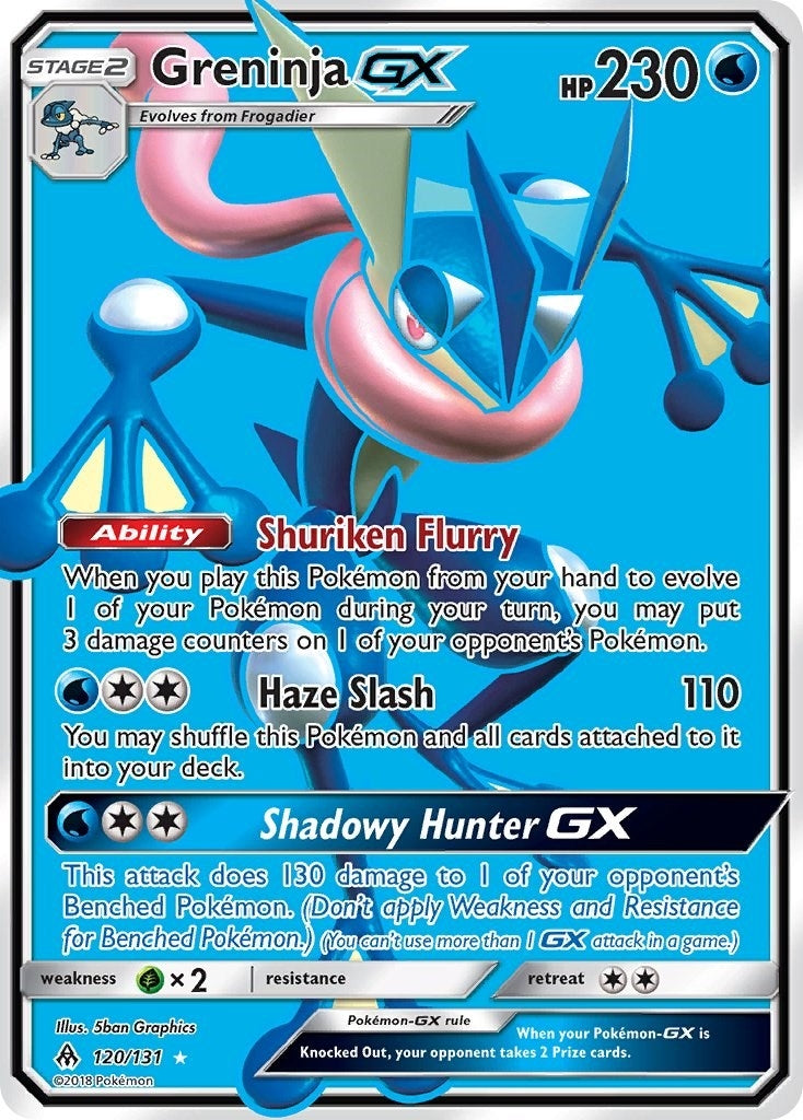 Image for Greninja GX (Full Art) (120) (SM06)