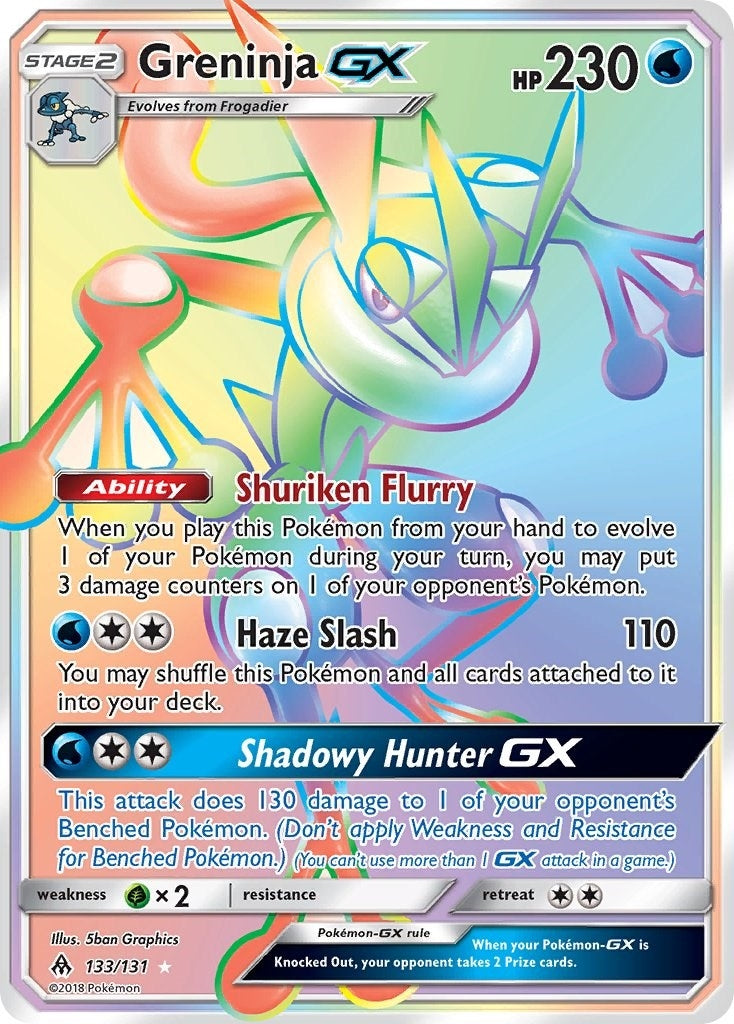 Image for Greninja GX (Secret) (133) (SM06)