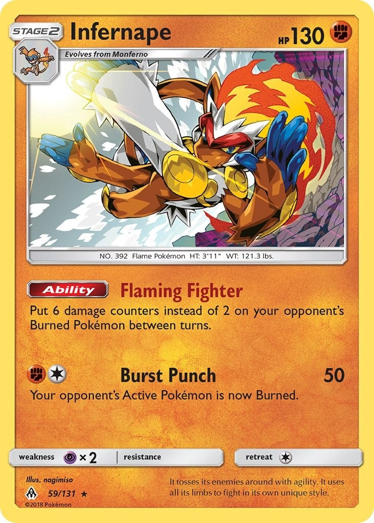 Image for Infernape (59) (SM06)