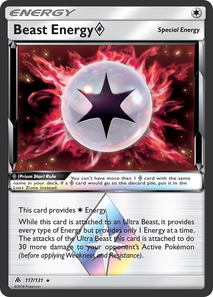 Image for Beast Energy Prism Star (117) (SM06)
