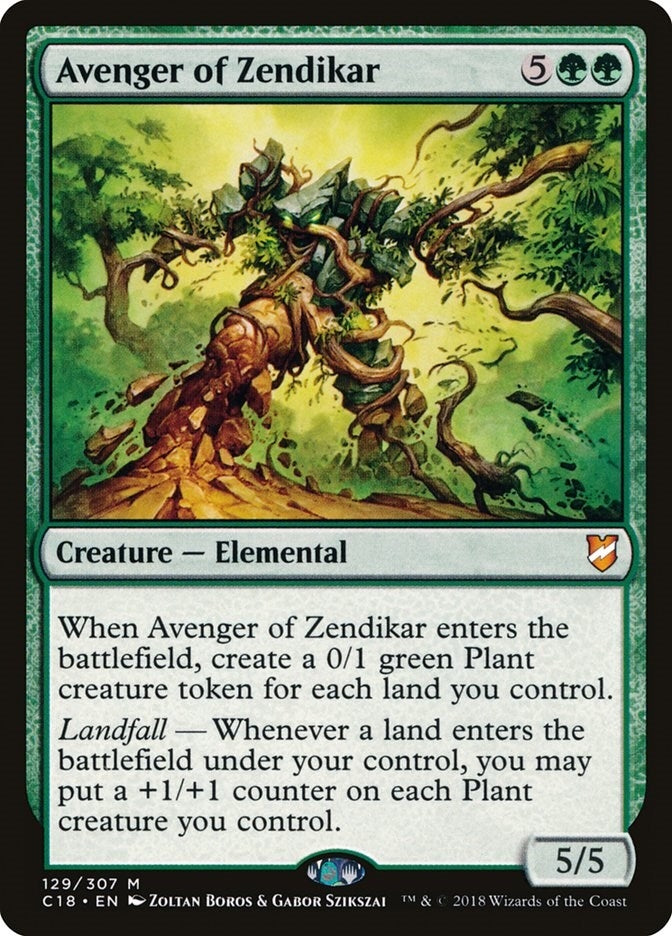 Image for Avenger of Zendikar (129) (C18)