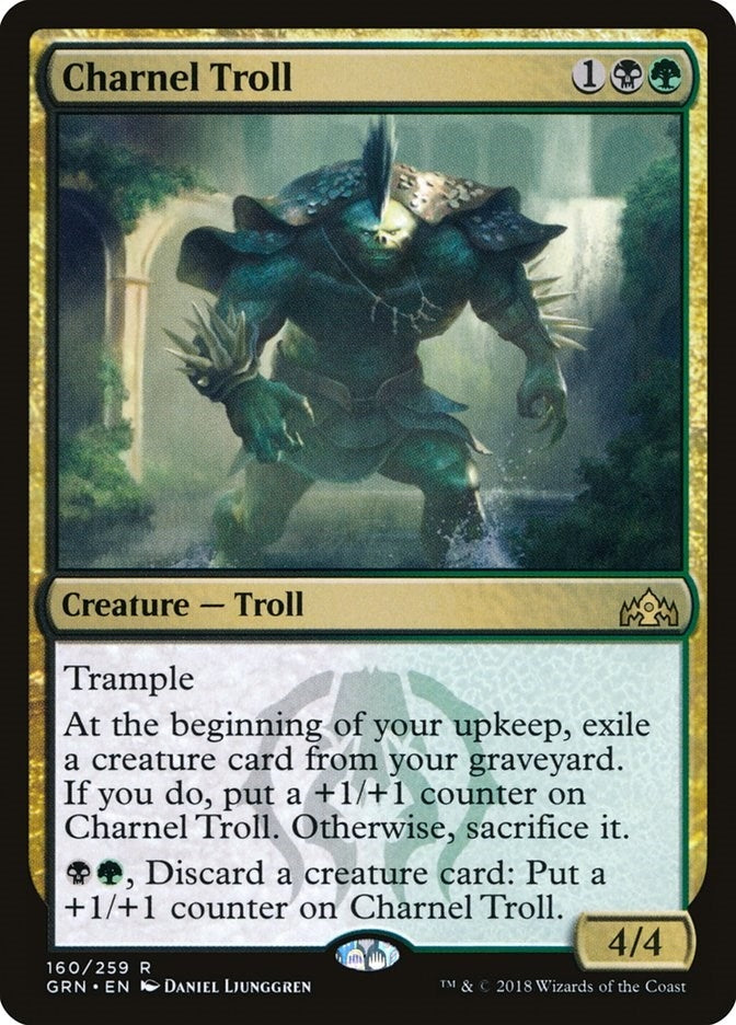Image for Charnel Troll (160) (GRN)