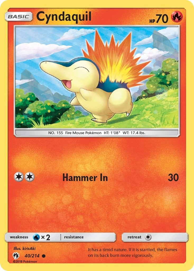 Image for Cyndaquil (40) (40) (SM8)