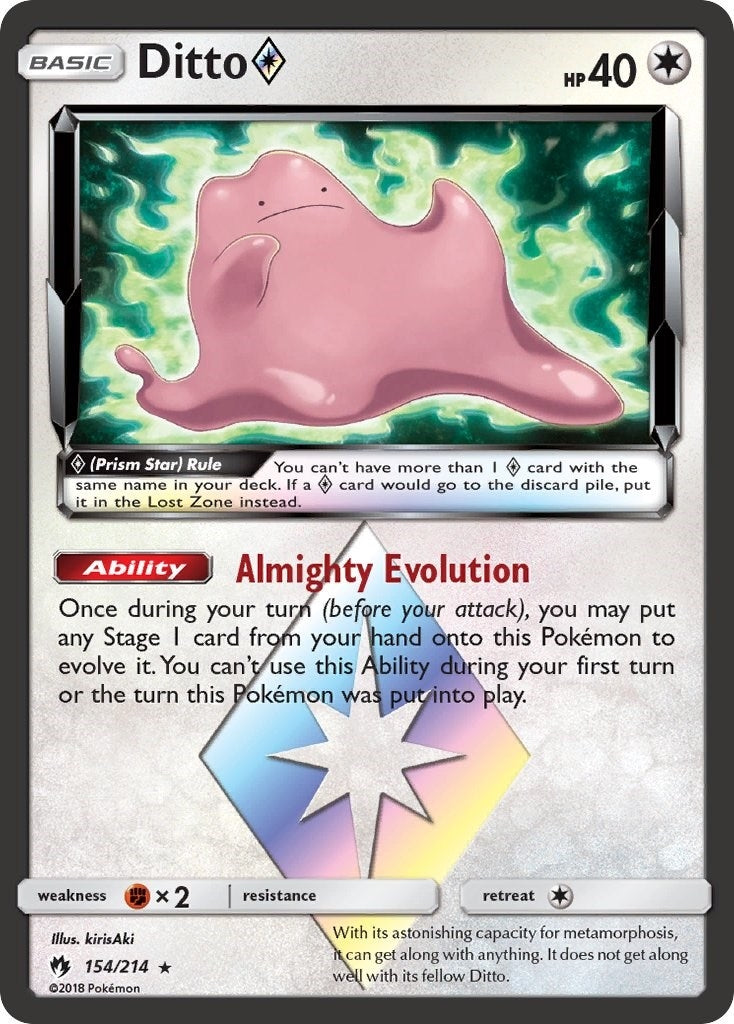 Image for Ditto Prism Star (154) (SM8)
