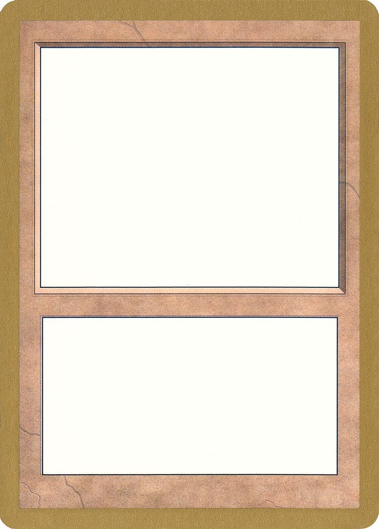 Image for 1998 World Championship Blank Card (WCD)