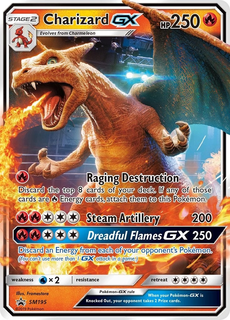 Image for Charizard GX - SM195 (195) (SMP)
