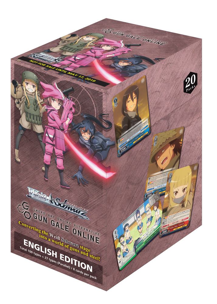 Weiss Schwarz: Sword Art Online Alternative: Gun Gale Online - Booster Box