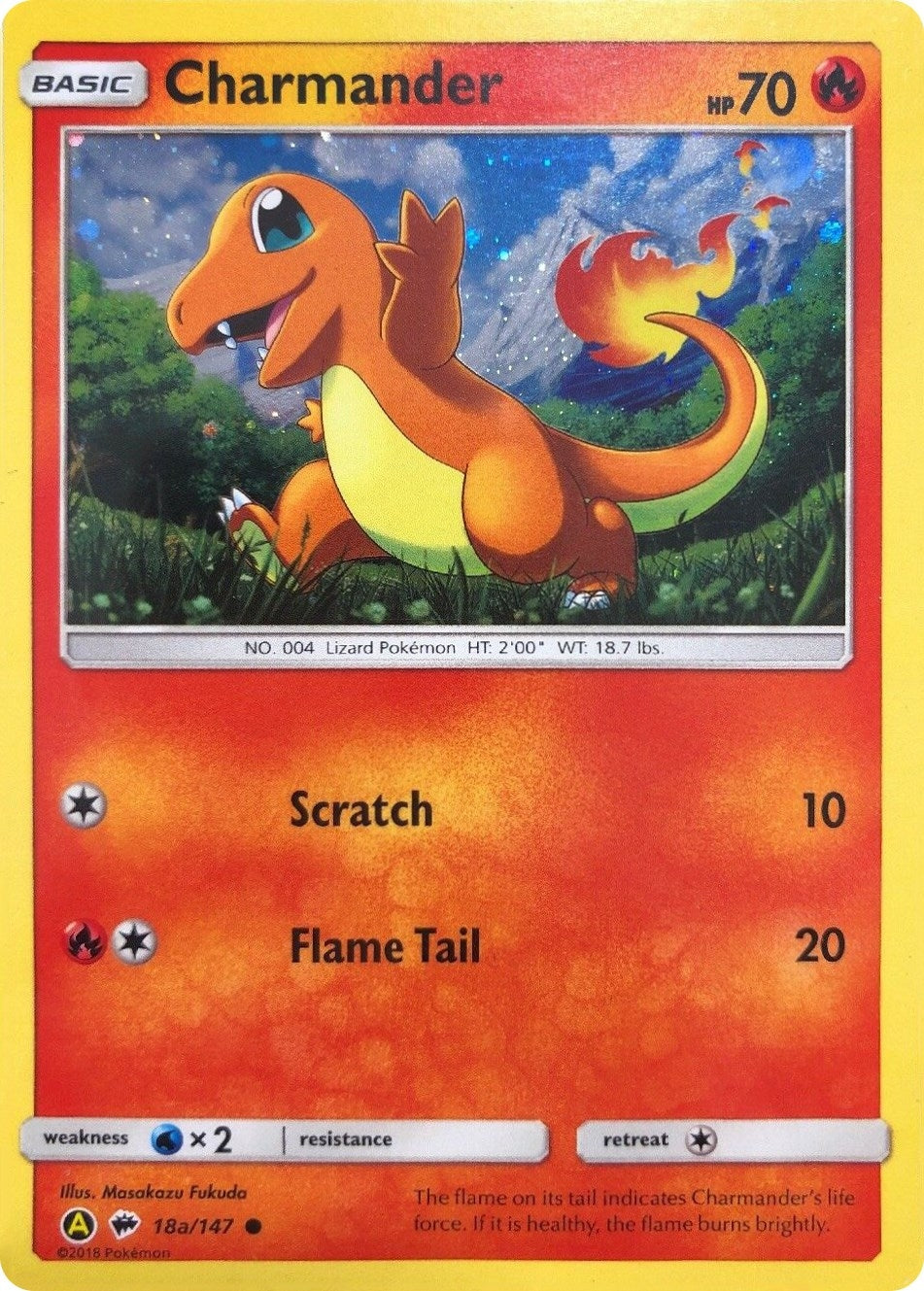 Image for Charmander - 18a/147 (18) (PR)