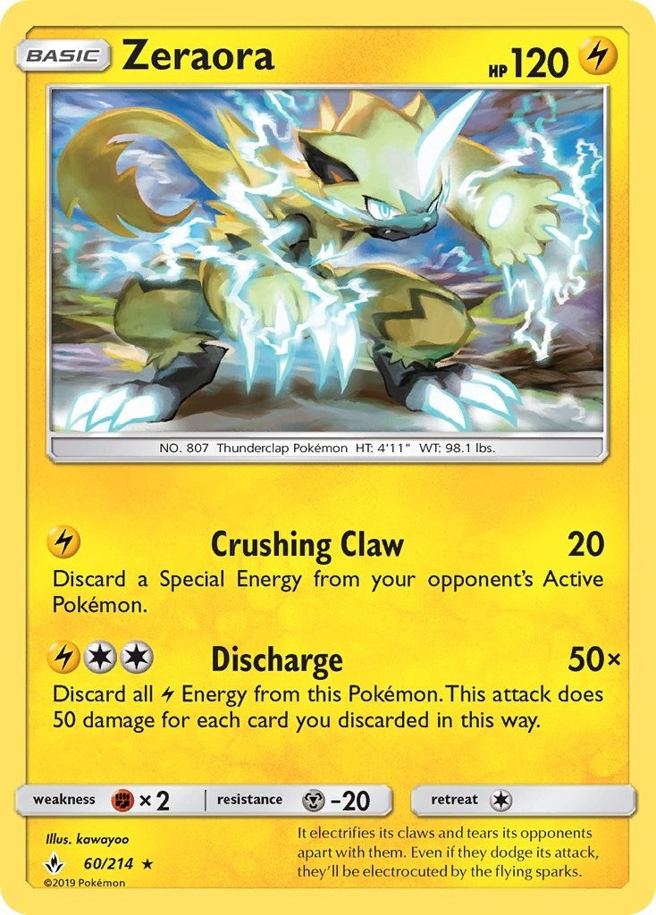 Image for Zeraora (60) (SM10)