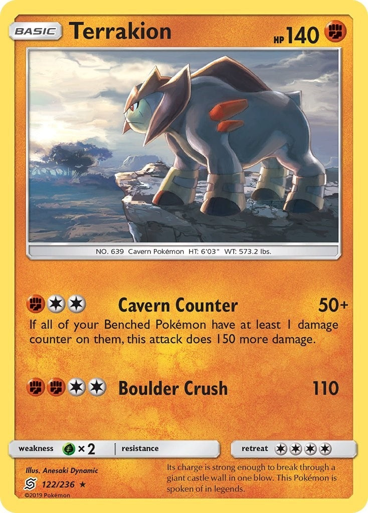 Image for Terrakion (122) (SM11)